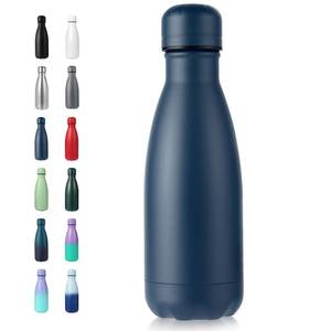 lot 14132 image: Volhoply 12oz Small Water Bottle Stainless Steel, BPA Free Insulated Water Bottles, Double Wall Cola Shape Flask, Keeps Cold 24 Hours and Hot 12 Hours for Kids Handbag (Nvay)
