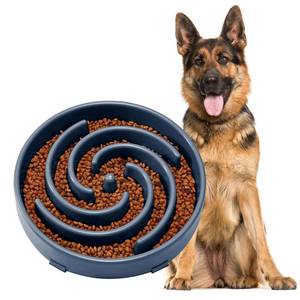lot 14179 image: JASGOOD Slow Feeder Dogs Bowl for Large Medium Dogs,Anti-Gulping Pet Slower Food Feeding Bowls Stop Bloat,Preventing Choking Healthy Design Dogs Bowl