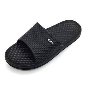 lot 14217 image: Hasina Shower Sandals Men Bathroom Slippers Non-Slip Indoor Home House Beach Shoes(10 M US Black