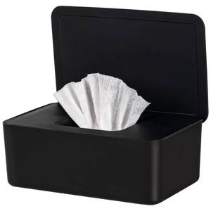 lot 16141 image: Baby Wipes Dispenser, Wipe Holder for Baby & Adult,Keeps Wet Tissue Fresh, Non-Slip Wipes Case, Flushable Wipe Container with Sealing Design Lid