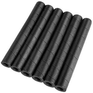 lot 16142 image: UCandy 6 Pack Pipe Insulation Foam Tube, 15.7 Black Foam Pipe Covers Multi-Purpose Soft Tubing for Outdoor Indoor Swimming Pool Handle Water Pipe AC Uint