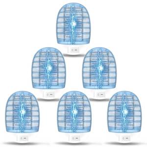 lot 16143 image: Indoor Bug Zappers, Fly Traps for Indoors, Insect Traps for Home Mosquito Killer for Kids & Pets, Home, Kitchen, Bedroom, Baby Room, Office (6 Packs)