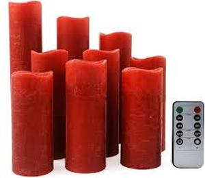 lot 7428 image: Flameless LED Candle with Remote Control