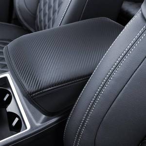 lot 3237 image: LANTU Armrest Cover for 2022-2025 Mitsubishi Outlander(SEBlack EditionSEL) Accessories Center Console Middle Lid Pad Protector for Car Elbow Rest