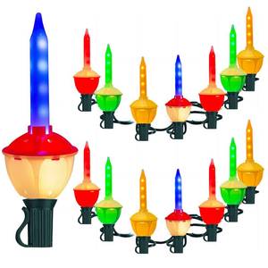 lot 3244 image: Konictom LED Vintage Bubble Christmas Lights, 15.5FT Multicolor Bubbler Lights for Christmas Tree, Connectable Outdoor Holiday Light,UL Certified Waterproof Energy Efficient Retro Christmas D�cor