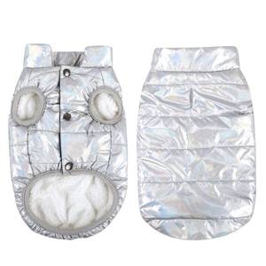 lot 4041 image: ASENKU Dog Winter Coat - Waterproof Windproof Dog Jacket, Warm Snowproof Doggie Puffer Vest for Cold Weather, Lightweight Snow Coats for Small Medium Large Dogs (Silver, 3XL)