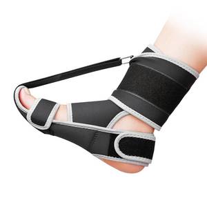 lot 4053 image: Plantar Fasciitis Night Splint, for Plantar Fasciitis Relief, Achilles Tendonitis Healing, Bone Spurs, Foot Drop, Flat Arches, and Adjustable Foot Support. Soft, Breathable, Unisex, One Size Fits all
