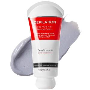 lot 4459 image: Painless Hair Removal Cream - Soothing Depilatory for Unwanted Body and Facial Hair, Suitable for Men and Women of All Skin Types