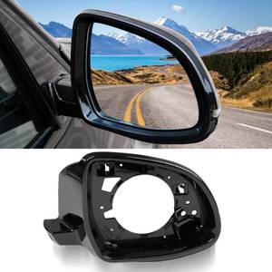 lot 5798 image: Jaronx Compatible with BMW Side Mirror Housing Frame for X3 F25 2014-2016X4 F26 2014-2017X5 F15 2014-2018X6 F16 2014-2019, Right Passenger Mirror Cover Frame Supporting Ring for BMW 51167327912