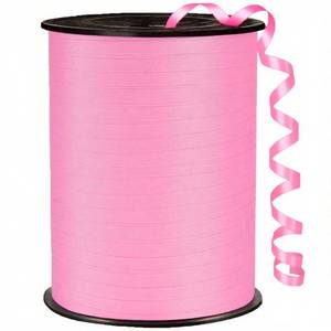 lot 6012 image: SXDMHYB Crimped Curling Ribbon��500 Yard��15 for Crafts,Gift Wrapping, Balloon String, Baby Shower, Parties & Festivals, Florist Flowers (Pink)