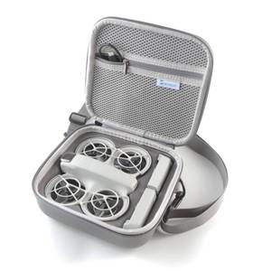 lot 6067 image: Skyreat Neo Case, Portable PU Leather Small Shoulder Bag for DJI Neo Drone and Batteries Accessories