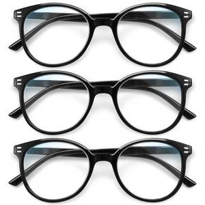 lot 6100 image: GIBLOGO Reading Glasses for WomenMen Eye Glasses Blue Light Reading Glasses Cheaters Eyeglasses