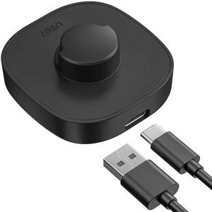lot 6105 image: SOFTGAS Smart Ring Charging Size 7, Compatible with Oura Ring Gen3 Charger, Fast Charging Dock and USB-C Cable, Charger for Smart Ring (Black)