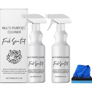 lot 6106 image: cuoct 2Pcs R & W Multi Purpose Cleaner, Brazilian Waves Multi Purpose Cleaner, R and W Luxurious Scent, All-purpose Rinse-free Cleaning Spray, Multipurpose Bathroom Foam Cleaner