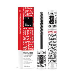 lot 6127 image: IGK Good Behavior Frizz & Flyaway Hair Taming Wand �� Lightweight Gel Control Stick for Smooth, Sleek Hair, Anti-Frizz Styling, 0.24 oz