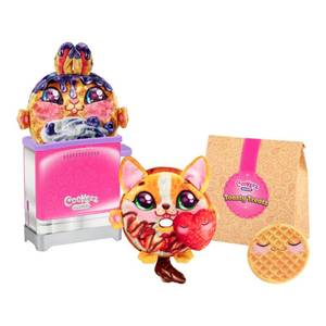 lot 6134 image: Cookeez Makery Toasty Treatz Toaster with Scented Plush - 2 Pack Make A Soft and Squishy Surprise Plush Friend. Pop-in-Bread and See A Surprise Plush Pop Up