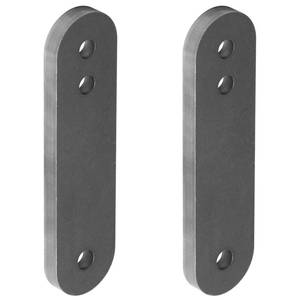 lot 6422 image: A1 Pair 6 Center-to-Center Universal Adjustable Leaf Spring Shackles for Off-Road & Trailers Golf Cart, 12 Hole, 38 Thick