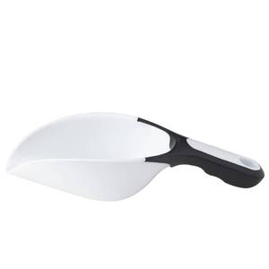 lot 6433 image: Chef Craft Select Plastic Scoop, 1 Cup, White