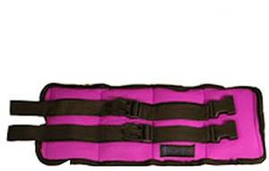 lot 8113 image: Kiefer AnkleWrist Weights, 1-Pair 3.75 Pounds Each, Purple(811400-7.5)