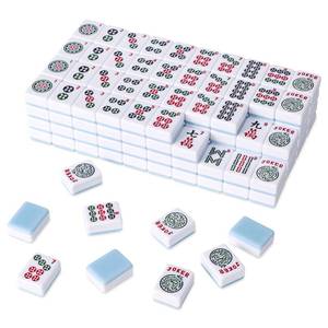 lot 8119 image: TIASUSAN American Mahjong Tile Set with 166 Blue Back Tiles (1.2��, Tiles Only)