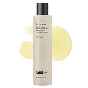 lot 8129 image: PCA SKIN Gentle Foaming Face Wash, Hydrating Facial Cleanser, Removes Makeup and Hydrates and Purifies Skin, Good for Sensitive, Combination, Normal, and Acne-Prone Skin, Gentle Face Wash, 7 oz Bottle