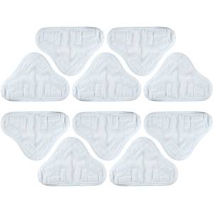 lot 8146 image: BlueStars 10-Pack H2OX5 Microfiber Steam Mop Pads Replacement �� Compatible with H2O H20 Steam Mop X5 �� Washable & Reusable, Exact Fit for H2O X5 Steam Cleaners