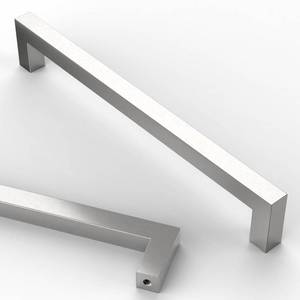 lot 10211 image: Asidrama 10 Pack 8 Inch(203mm) Brushed Satin Nickel Kitchen Cabinet Handles, Stainless Steel Cabinet Pulls Kitchen Cabinet Hardware for Cupboard Drawer Handles Dresser Pulls