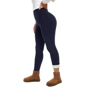 lot 10251 image: GAYHAY Fleece Lined Leggings for Women �� Thick Thermal Warm Insulated Soft Black High Waisted Tummy Control Running Yoga Workout Pants for Winter Cold Weather Large