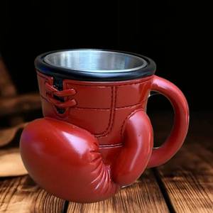 lot 11857 image: FirFiltr Boxing Glove Stainless Steel Cup,Personalized Coffee Mug with Insulated Handle,Insulated travel coffee tumbler,Funny Boxing Gift Trainers Men Women,for Sports Enthusiast,Birthday, Christmas