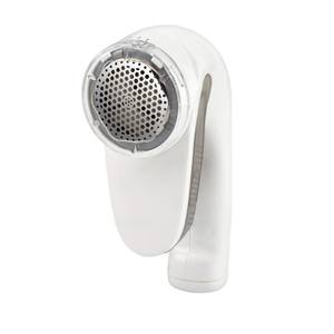 lot 11877 image: Conair Fabric Shaver and Lint Remover, Rechargeable Portable Clothes Shaver with 3 Settings, Fuzz Remover for Sweaters, Clothing, and Furniture, Large 2-Inch Shaving Head, White