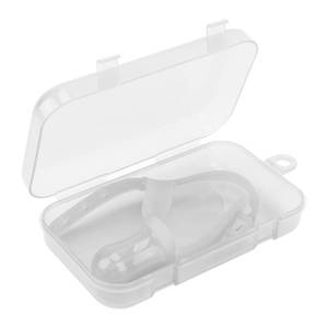 lot 14387 image: Dioche Stop Thumb Sucking Baby Thumb Sucking Stop Adjustable Thumb Guard Soft Silicone Thumb Sucking Treatment Baby Child Finger Guard (Transparent)