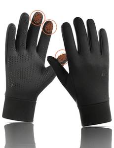 lot 16185 image: Aerynx Lightweight Running Winter Gloves, Touch Screen Warm Gloves Liners for Cycling Biking Sporting Driving for Men Women X1