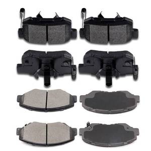 lot 19877 image: cciyu D914 D1086 8pcs Front & Rear Ceramic Brake Pads Kits For Honda For CR-V 2005-2006 All Models,For Honda For CR-V 2012-2016 FWD Models