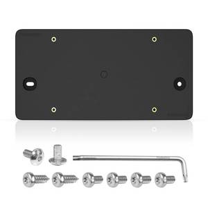 lot 20114 image: Podestaa Rear License Plate Bracket Holder for Audi 2014-2024 A3 A4 A5 A6 A7 A8 Quattro Sportback Allroad S3 S4 S5 S6 S7 S8 RS3 RS4 RS5 RS6 RS7 Series License Plate Bumper Car Tag Frame Mounting Kit