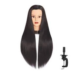lot 3146 image: Mannequin Head with black hair