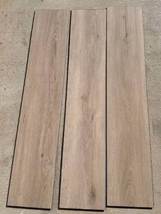 lot 1016 image: Uniclic Jolene Oak LVT Flooring, 17.68 Sq Ft