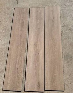 lot 1053 image: Uniclic Jolene Oak LVT Flooring, 17.68 Sq Ft