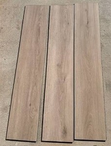 lot 1079 image: Uniclic Jolene Oak LVT Flooring, 17.68 Sq Ft