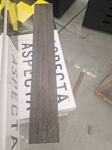 lot 39467 image: 36.25 Square Feet of Aspecta Summer Pine- Charcoal Flooring 7.25x48 Inch Planks