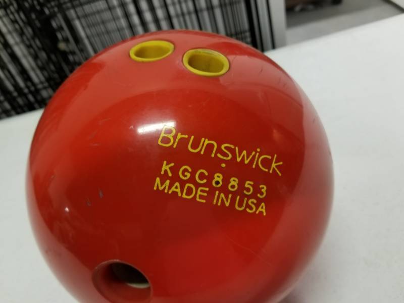 Brunswick KC Chiefs Bowling Ball  Blinkbuy Collectibles Auction