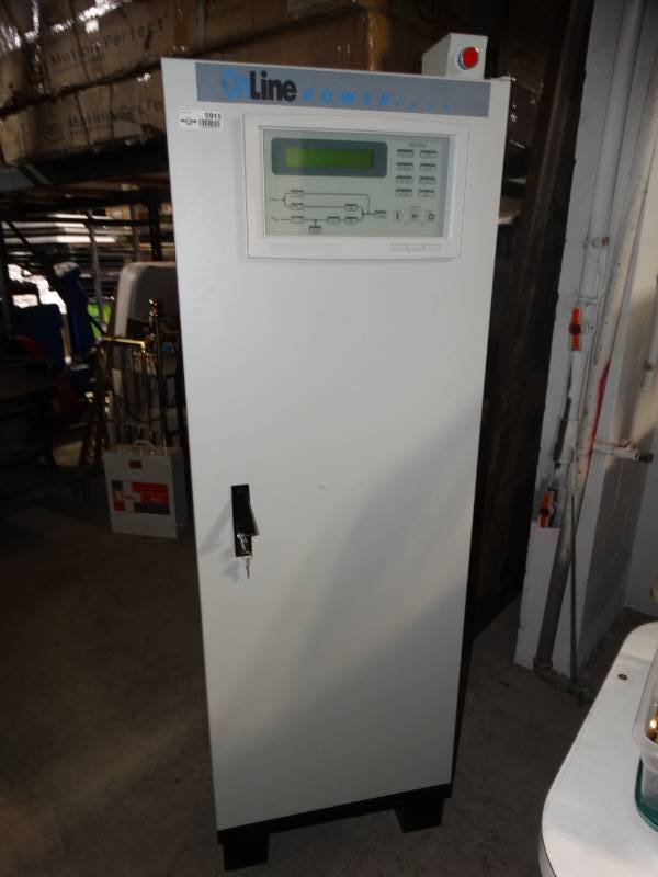 lot 5915 image: Accuray 107021 Medical power online power 3 phase power conditioner