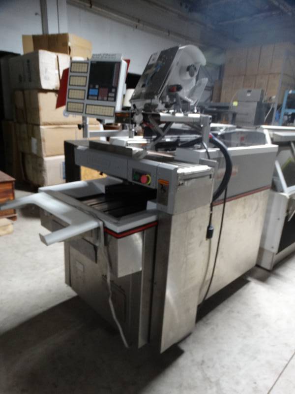 lot 5932 image: HOBART UTIMA Automatic Meat WRAPPING STATION