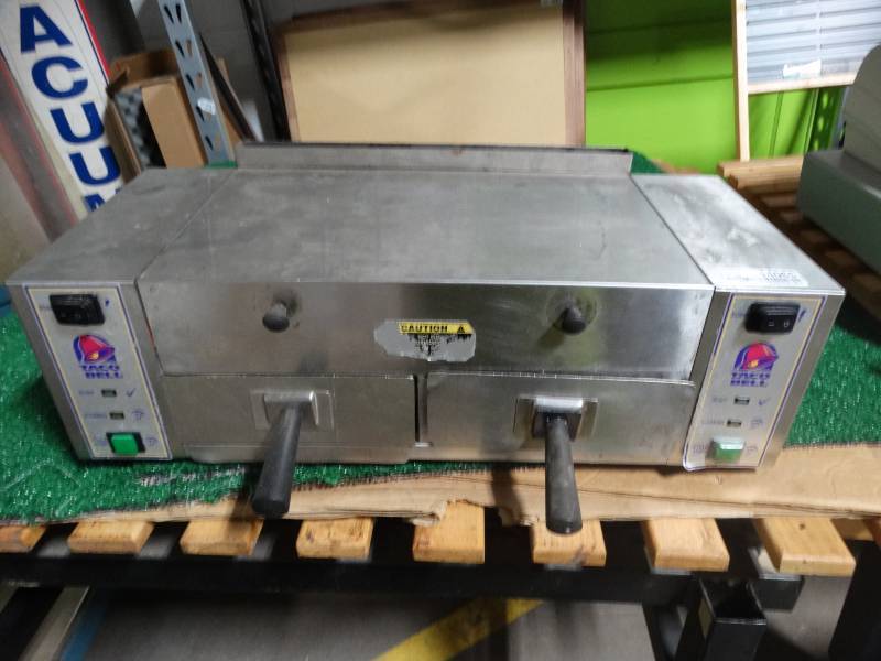 lot 14065 image: AJ Antunes taco bell steamer- 2 door