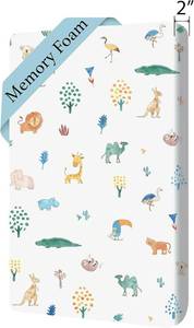 lot 171070 image: Cotton 38x24 Baby Mattresses-Pack and Play Mattress,Pack N Play Mattresses,Playpen Mattress for Pack N Play Use Excluded-Thick Firm Washable Hypoallergenic Breathable Soft Memory Foam Portable