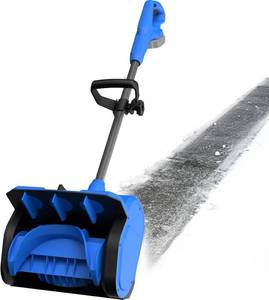 lot 271114 image: 10 inch Cordless Snow Shovel for Dewalt 20v Battery(NOT Included), Brushless Electric Snow Blower with Adjustable Front Handle, 6in. Depth, 20FT Throw Distance Snow Shovel for Deck Driveway