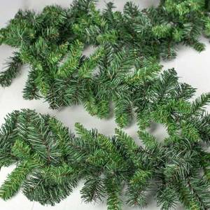 lot 271135 image: Factory Direct Craft Artificial Two Toned Mixed Canadian Pine Garland - Artificial Greenery for Winter Displays and Christmas Decorating (9 feet)