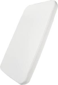 lot 371030 image: Mecc ecoh Baby Bassinet Mattress, 100% Breathable Cover, Water-Resistant Lining, Rectangle 33x20x2