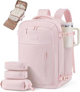lot 471192 image: LOVEVOOK Travel Backpack for Women Men with Garment Bag, 40L Carry on Backpack as TSA Personal Item Flight Approved, Luggage Daypack Fits 17.3 Laptop, Overnight Business Weekender Travel Essential