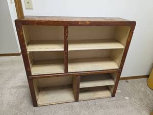 lot 75 image: Antique Kitchen Cabinet Top