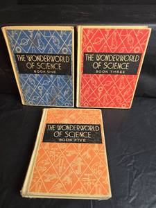 lot 306 image: The Wonderworld of Science Book Set (Books 1, 3, and 5)